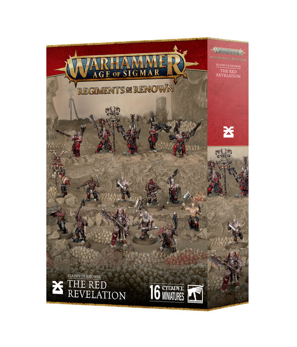 BLADES OF KHORNE THE RED REVELATION