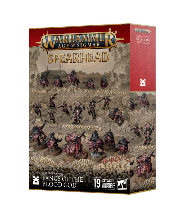 SPEARHEAD BLADES OF KHORNE FANGS OF THE BLOOD GOD