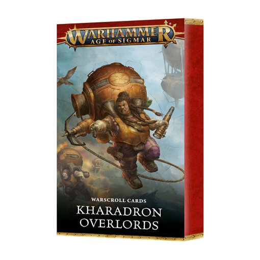 WARSCROLL CARDS KHARADRON OVERLORDS (2025)