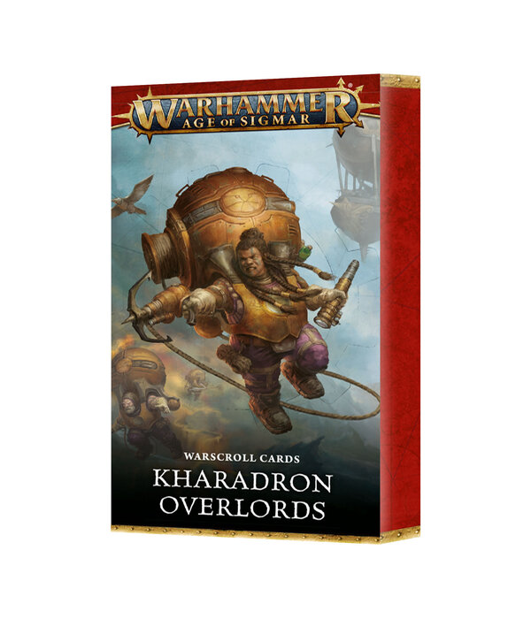 WARSCROLL CARDS KHARADRON OVERLORDS (2025)