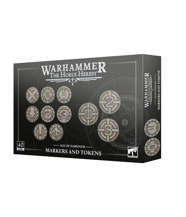 HORUS HERESY AGE OF DARKNESS MARKERS AND TOKENS