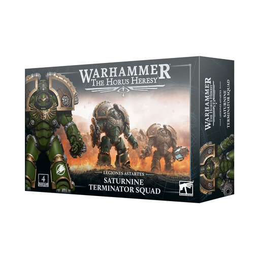 HORUS HERESY LEGIONES ASTARTES SATURNINE TERMINATORS