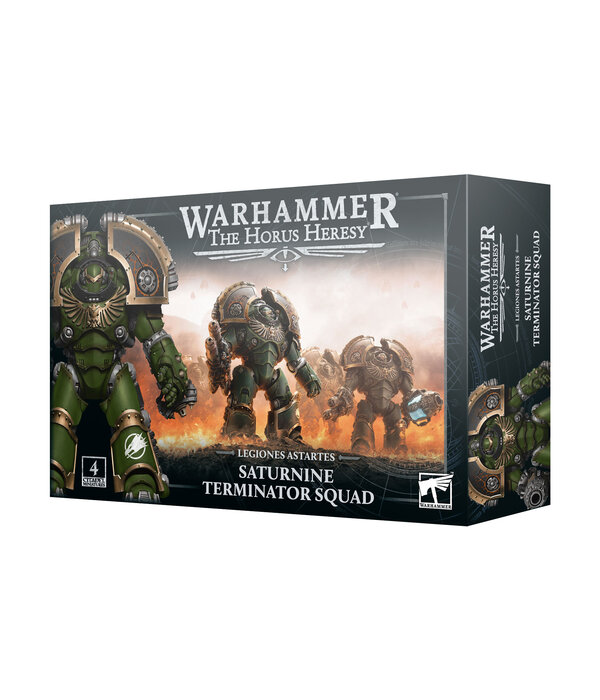 HORUS HERESY LEGIONES ASTARTES SATURNINE TERMINATORS