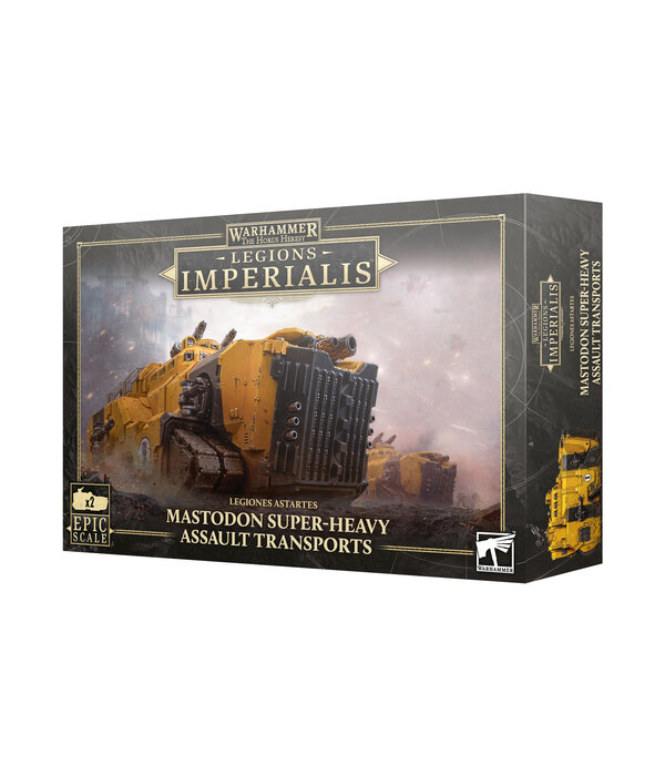 LEGIONS IMPERIALIS MASTODON SUPER-HEAVY ASSAULT TRANSPORTS