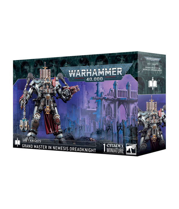 GREY KNIGHTS GRANDMASTER IN NEMESIS DREADKNIGHT