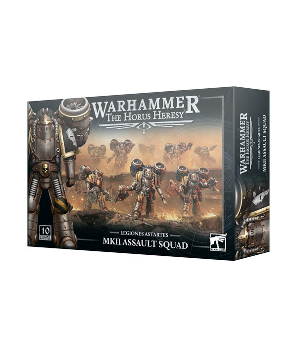 HORUS HERESY LEGIONES ASTARTES MKII ASSAULT SQUAD