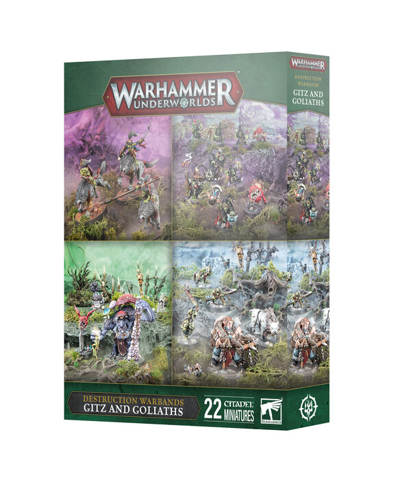 WARHAMMER UNDERWORLDS GITZ AND GOLIATHS