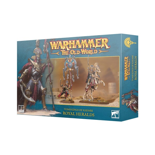 THE OLD WORLD TOMB KINGS OF KHEMRI ROYAL HERALDS