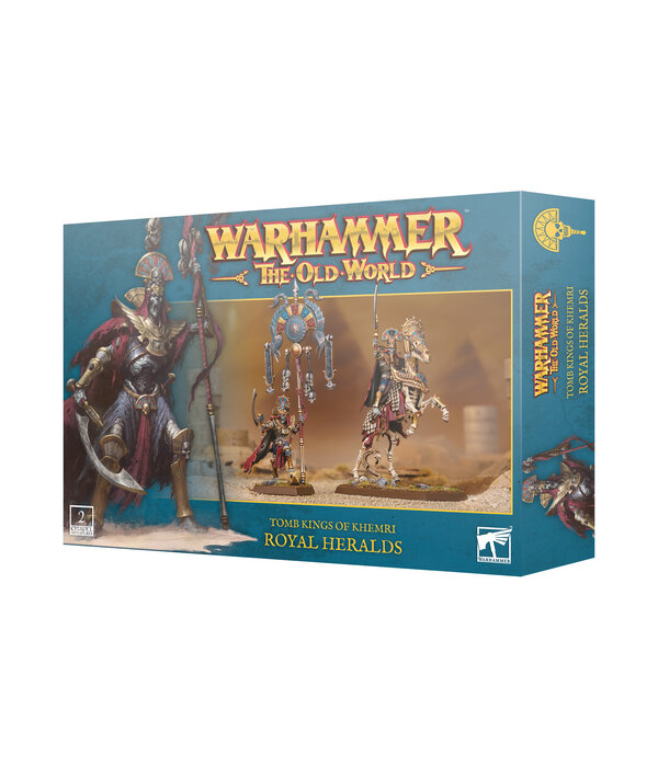 THE OLD WORLD TOMB KINGS OF KHEMRI ROYAL HERALDS