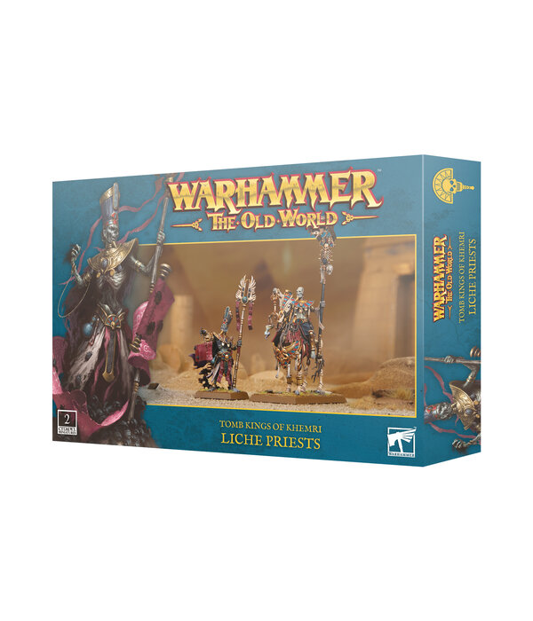 THE OLD WORLD TOMB KINGS OF KHEMRI LICHE PRIESTS
