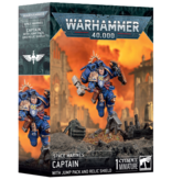 SPACE MARINES CAPTAIN WITH JUMP PACK AND RELIC SHIELD