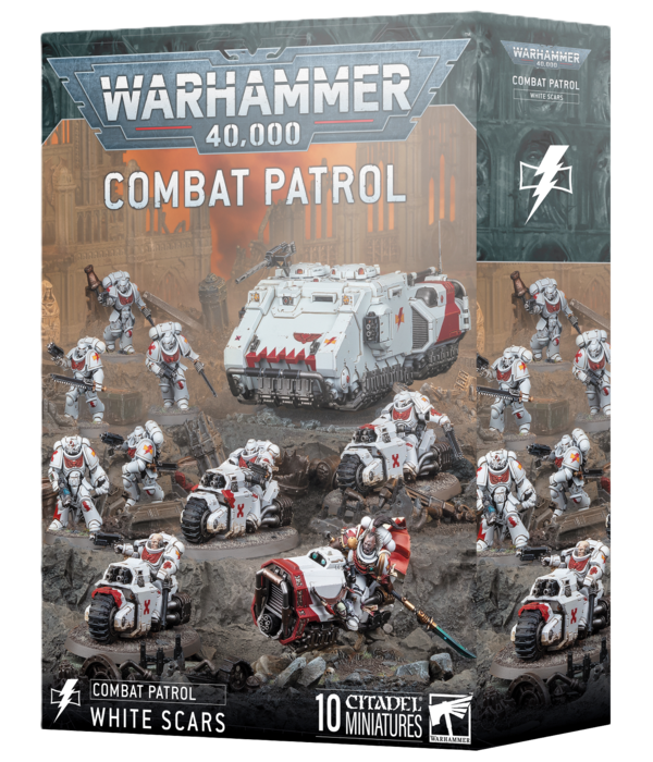 COMBAT PATROL SPACE MARINES WHITE SCARS