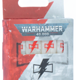 WARHAMMER 40000 WHITE SCARS DICE