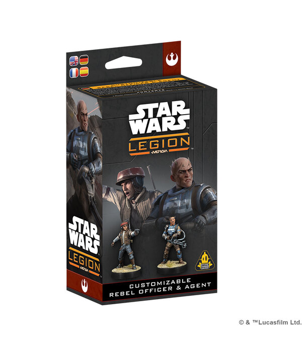 Star Wars: Legion - Customizable Rebel Officer & Agent