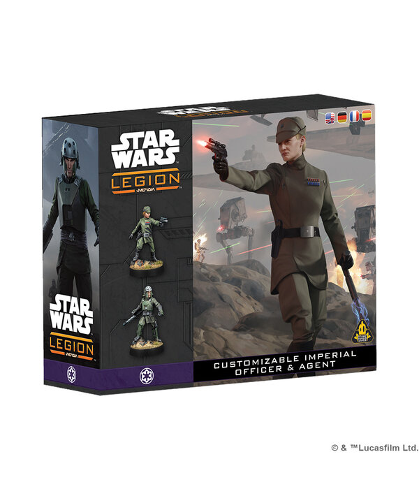 Copy of Star Wars: Legion - Customizable Rebel Officer & Agent
