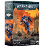 SPACE MARINES CAPTAIN WITH JUMP PACK AND RELIC SHIELD