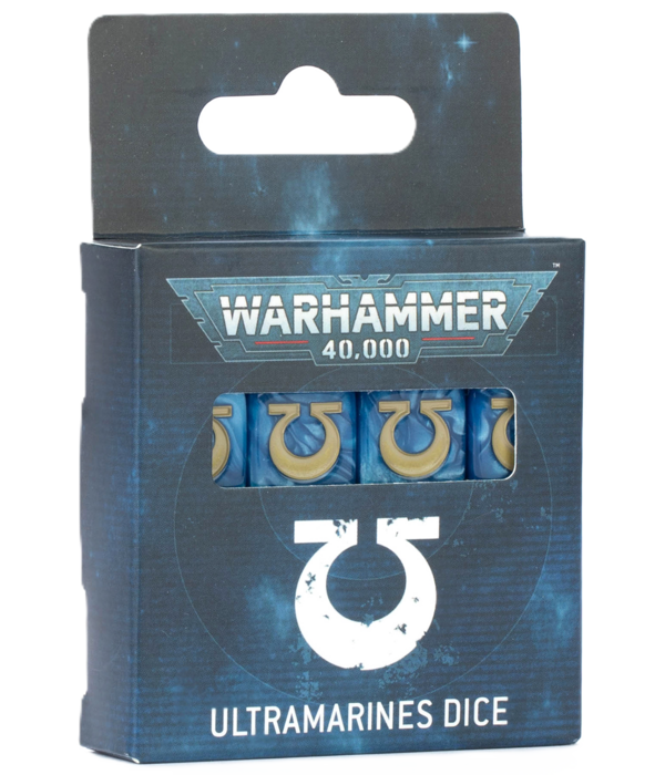 WARHAMMER 40000 ULTRAMARINES DICE