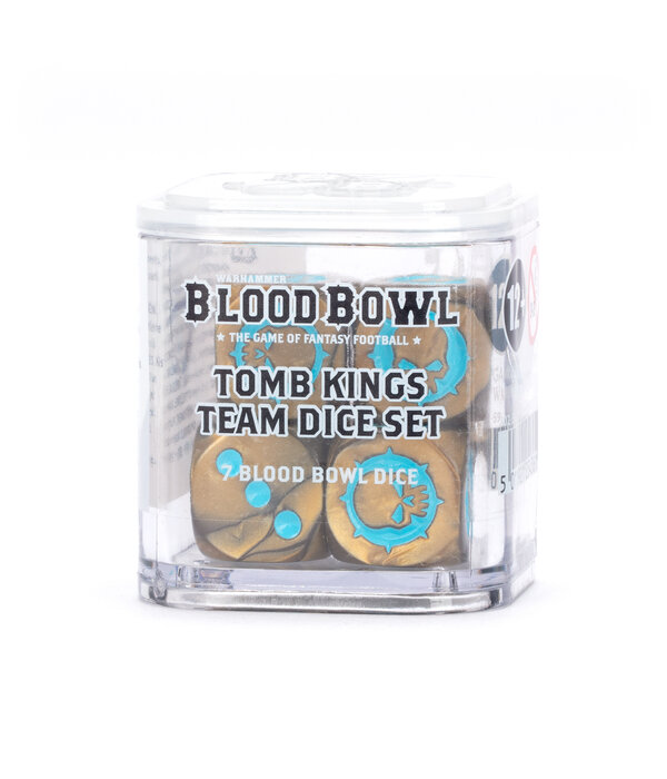 BLOOD BOWL TOMB KINGS TEAM DICE SET