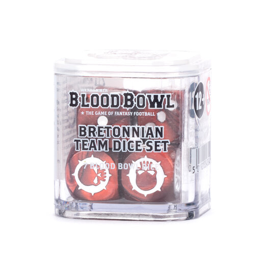 BLOOD BOWL BRETONNIAN TEAM DICE SET