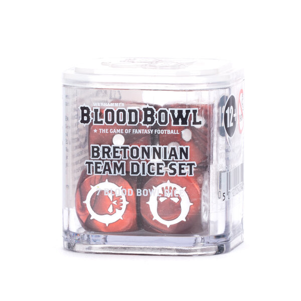 BLOOD BOWL BRETONNIAN TEAM DICE SET
