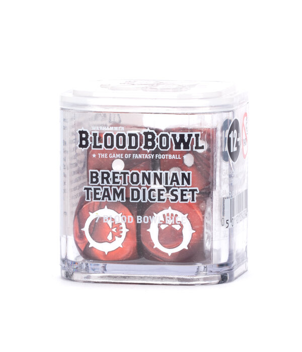 BLOOD BOWL BRETONNIAN TEAM DICE SET