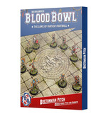 BLOOD BOWL BRETONNIAN TEAM PITCH AND DUGOUTS