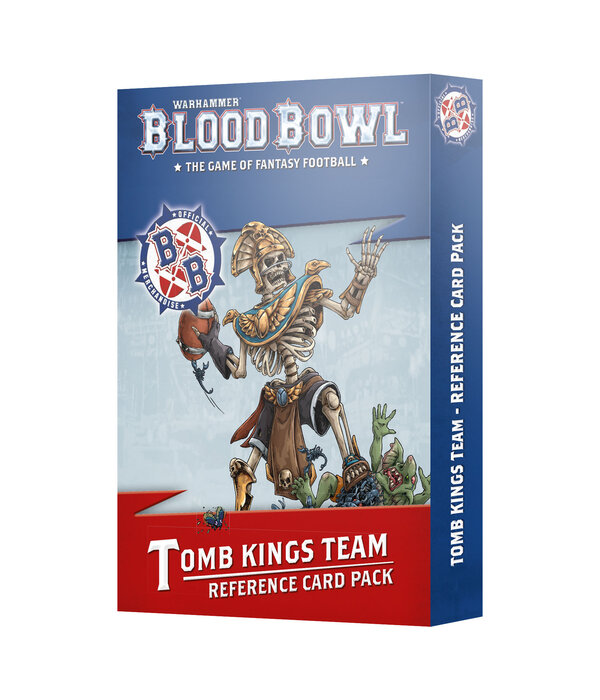 BLOOD BOWL TOMB KINGS TEAM CARD PACK
