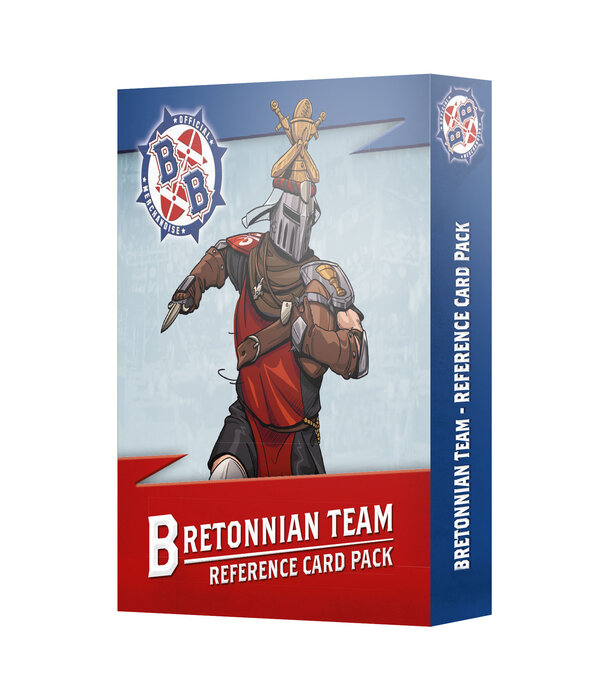 BLOOD BOWL BRETONNIAN TEAM CARD PACK