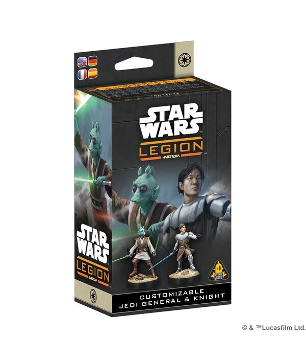 Star Wars: Legion - Customizable Jedi General and Knight