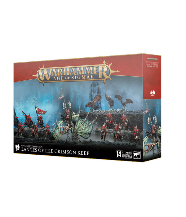SOULBLIGHT GRAVELORDS LANCES OF THE CRIMSON KEEP BATTLEFORCE (ADD $3 S&H)