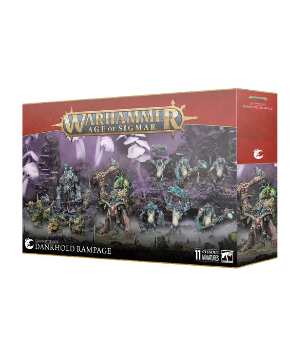 GLOOMSPITE GITZ DANKHOLD RAMPAGE BATTLEFORCE (ADD $3 S&H)