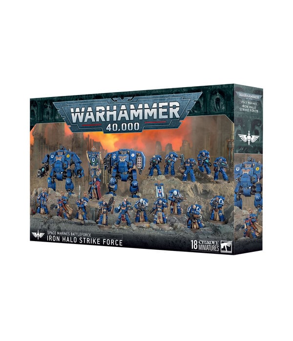 SPACE MARINES IRON HALO STRIKE FORCE BATTLEFORCE (ADD $3 S&H)