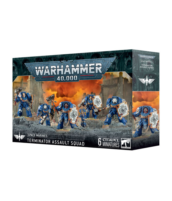 SPACE MARINES TERMINATOR ASSAULT SQUAD 2025