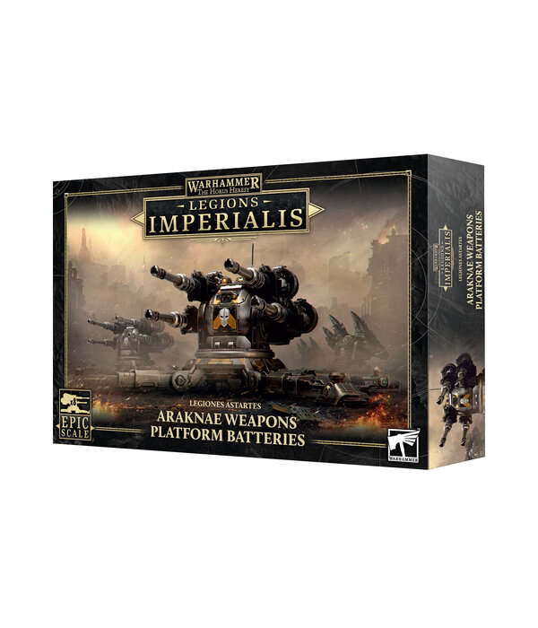 LEGIONS IMPERIALIS ARAKNAE WEAPONS PLATFORM BATTERIES