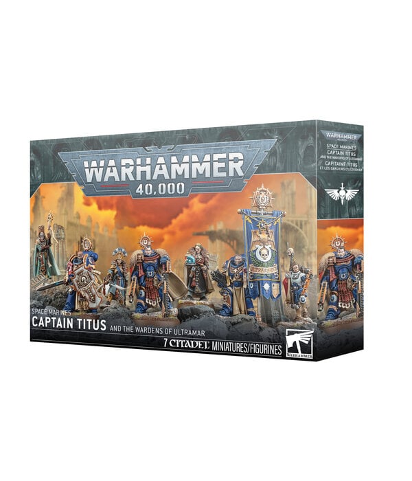 SPACE MARINES CAPTAIN TITUS AND THE WARDENS OF ULTRAMARINE