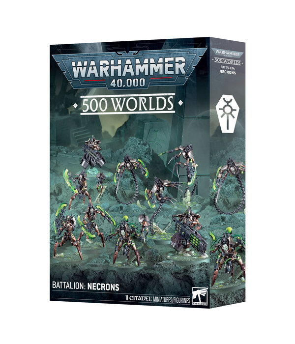 500 WORLDS BATTALION NECRONS