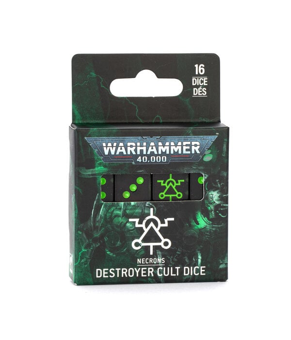 NECRONS DESTROYER CULT DICE