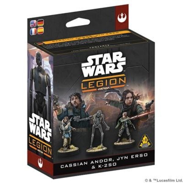 Star Wars: Legion – Cassian Andor, Jyn Erso & K-2SO
