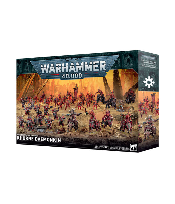 WORLD EATERS BATTLEFORCE KHORNE DAEMONKIN