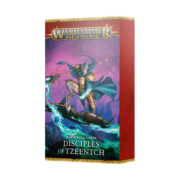 WARSCROLL CARDS DISCIPLES TZEENTCH (2026)