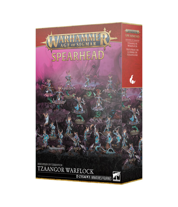SPEARHEAD DISCIPLES OF TZEENTCH TZAANGOR WARFLOCK