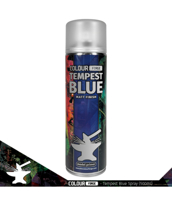 Colour Forge Spray Matt Finish Tempest Blue (500ml)