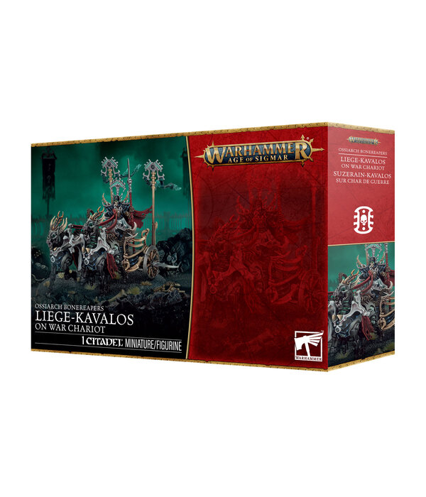 OSSIARCH BONEREAPERS LIEGE-KAVALOS ON WAR CHARIOT