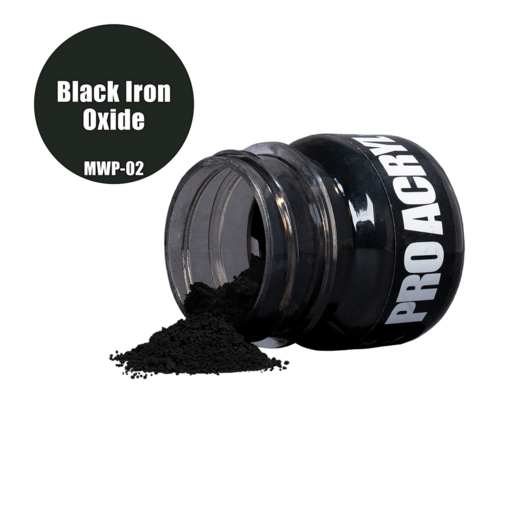 PRO Acryl Weathering Pigments 02 - Black Iron Oxide