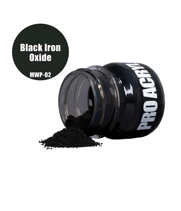 PRO Acryl Weathering Pigments 02 - Black Iron Oxide