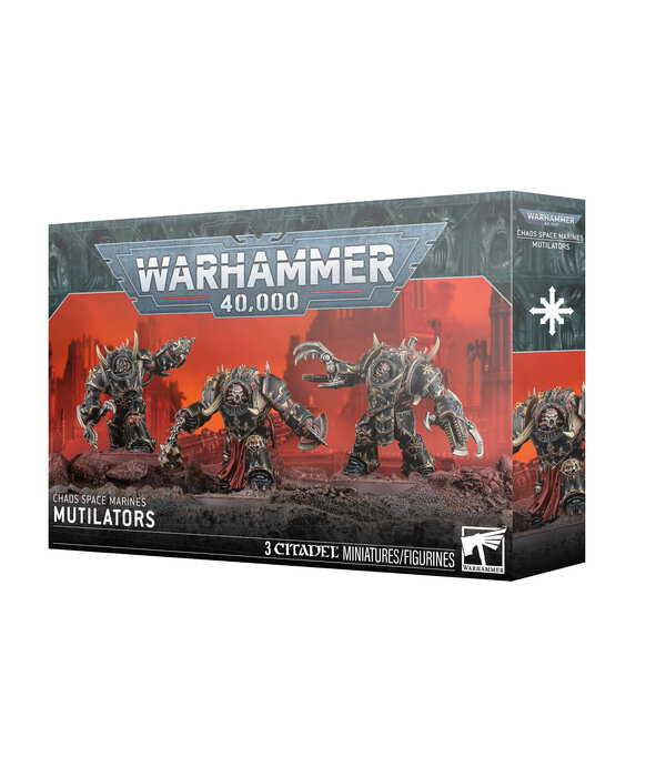 CHAOS SPACE MARINES MUTILATORS
