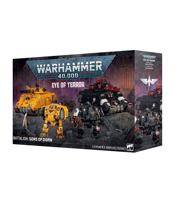EYE OF TERROR BATTALION SPACE MARINES SONS OF DORN