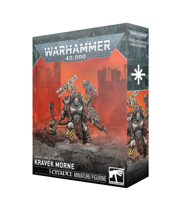 CHAOS SPACE MARINES KRAVEK MORNE