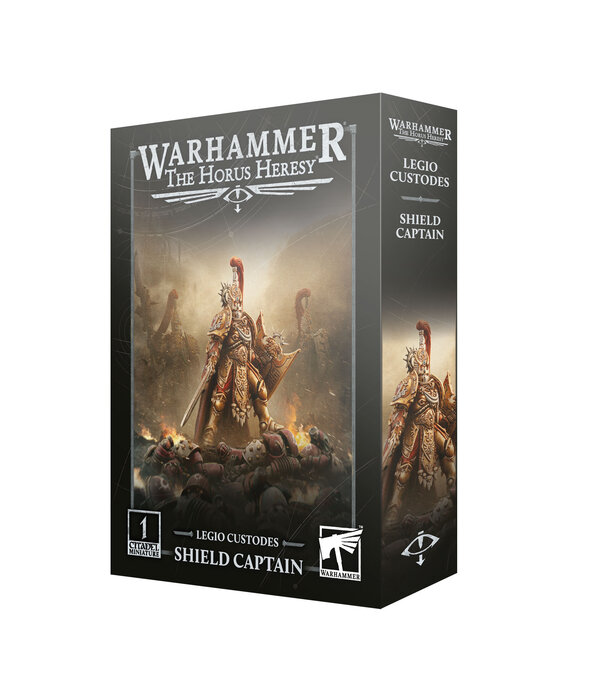 HORUS HERESY LEGIO CUSTODES SHIELD CAPTAIN