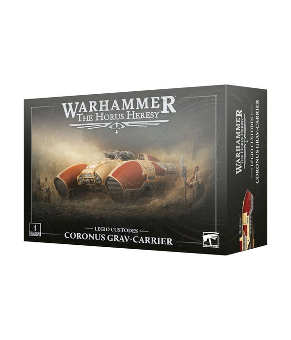 HORUS HERESY LEGIO CUSTODES CORONUS GRAV-CARRIER